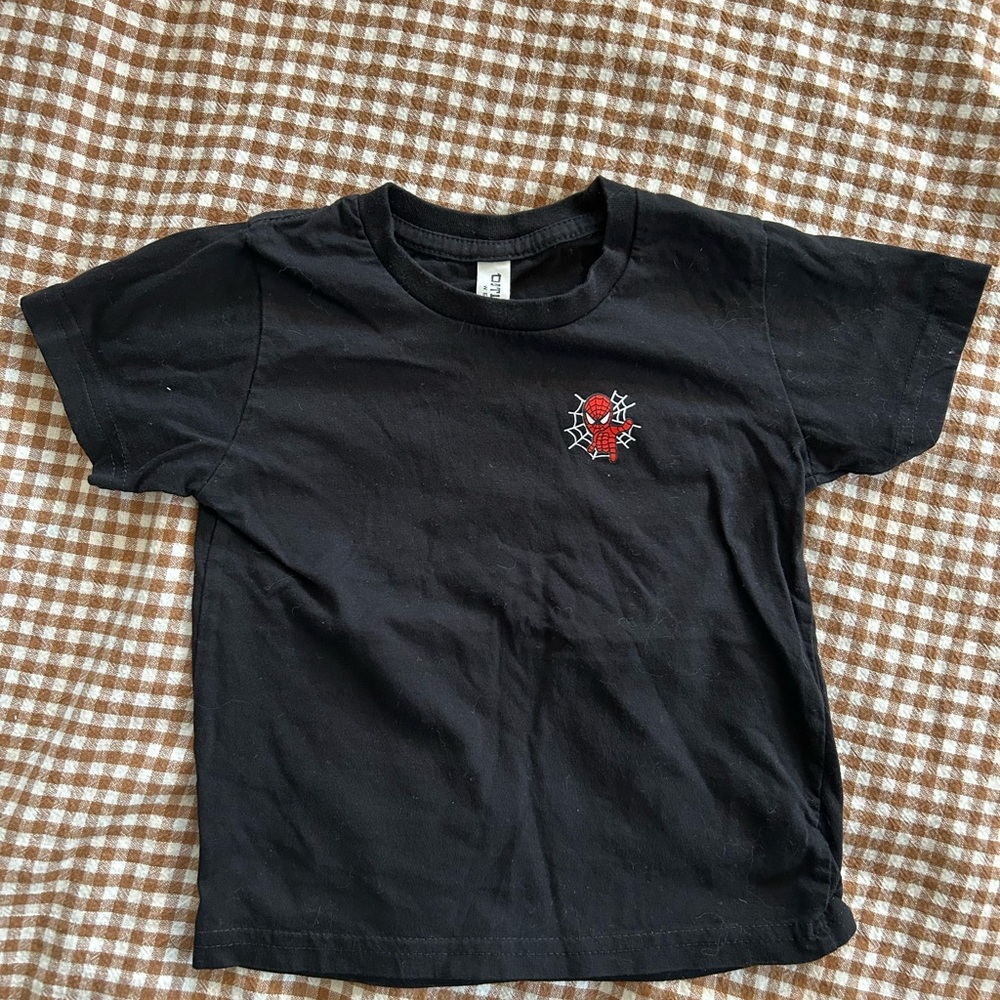 Black Spider Brother Kids T-Shirt